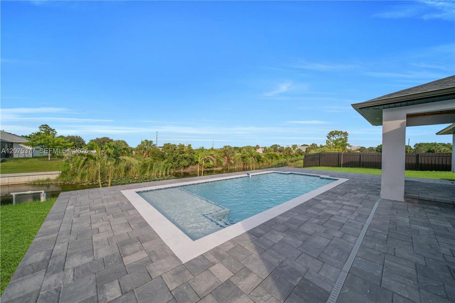 Exterior details and patio area of a home in , Cape Coral (Image 20). Exterior details and patio area of a home in , Cape Coral (Image 20).