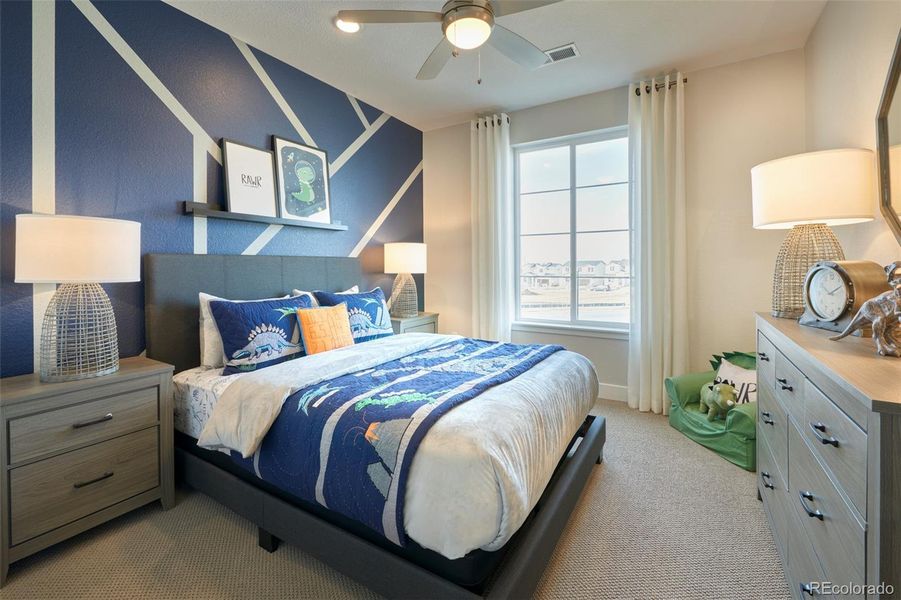 Furnished interior view inside a new home in , Aurora (Image 23).