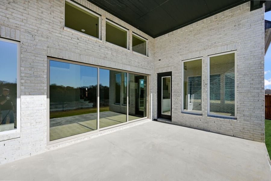 Representative exterior details of a home built from the Victoria by Taylor Morrison in The Ranch at Uptown Celina, Celina (Image 3).
