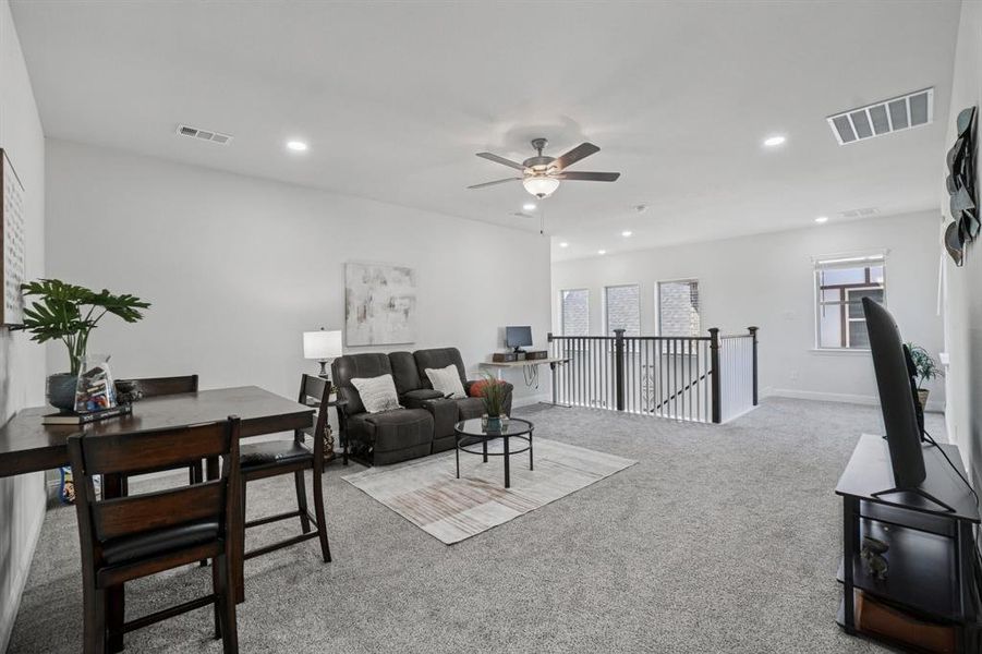 Furnished interior view inside a new home in , Plano (Image 6). Furnished interior view inside a new home in , Plano (Image 6).