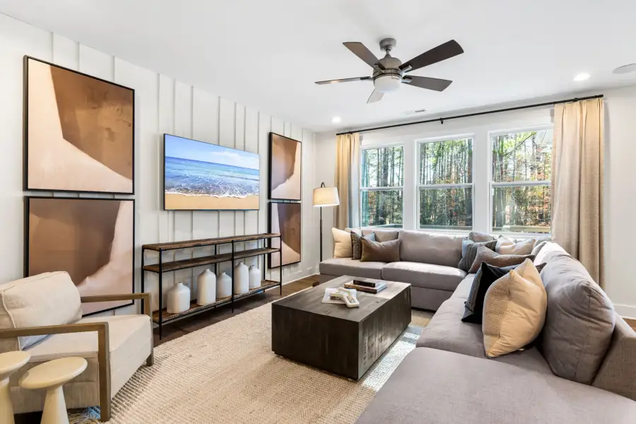 Furnished interior view inside a new home in Madison Park, Lillington (Image 14).