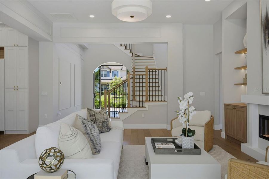Furnished interior view inside a new home in , Winter Park (Image 19).