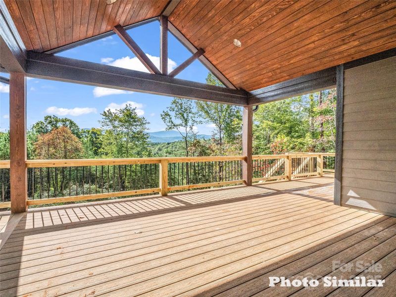 Exterior details and patio area of a home in , Mill Spring (Image 16). Exterior details and patio area of a home in , Mill Spring (Image 16).