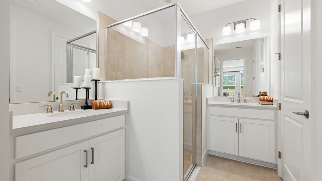 Representative furnished interior of a home built from the Anastasia by Taylor Morrison in Hillcrest, San Antonio (Image 13).