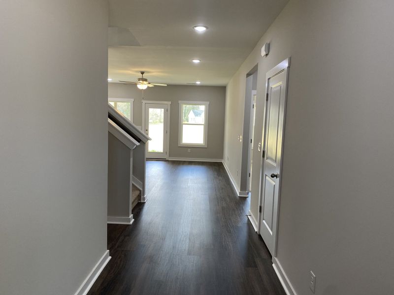 Representative unfurnished interior of a home built from the Grant by Foundation Home Builders LLC in Old Hickory Crossing, Mocksville (Image 13).