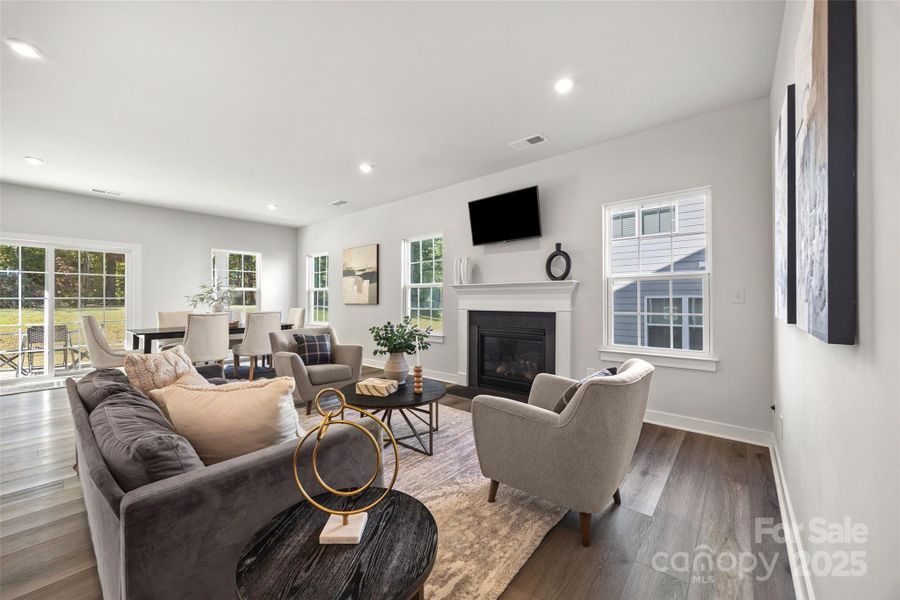 Open concept floorplan Open concept floorplan