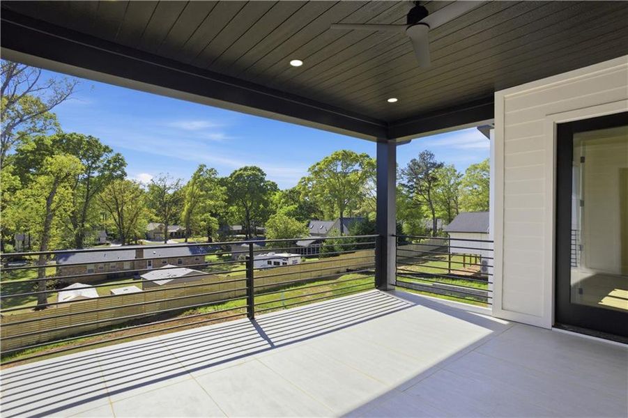 Exterior details and patio area of a home in , Duluth (Image 36).