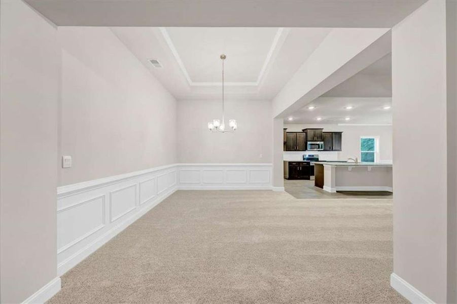 Spacious, unfurnished interior of a new home in Scarlett Place, Bowdon (Image 19).