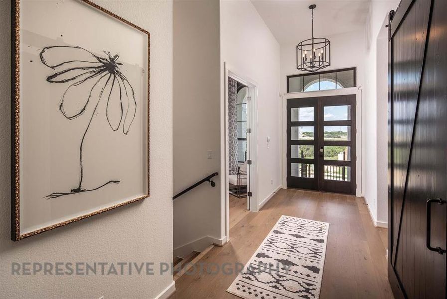 Furnished interior view inside a new home in , Celina (Image 8). Furnished interior view inside a new home in , Celina (Image 8).