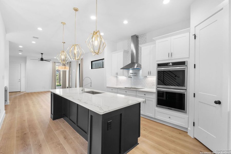 Furnished interior view inside a new home in , San Antonio (Image 7). Furnished interior view inside a new home in , San Antonio (Image 7).