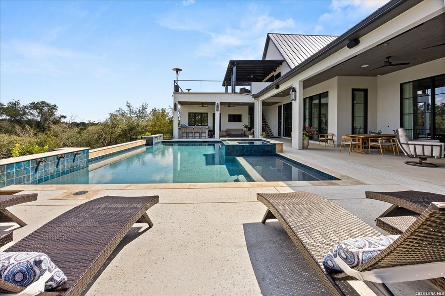 Exterior details and patio area of a home in , Fair Oaks Ranch (Image 30).