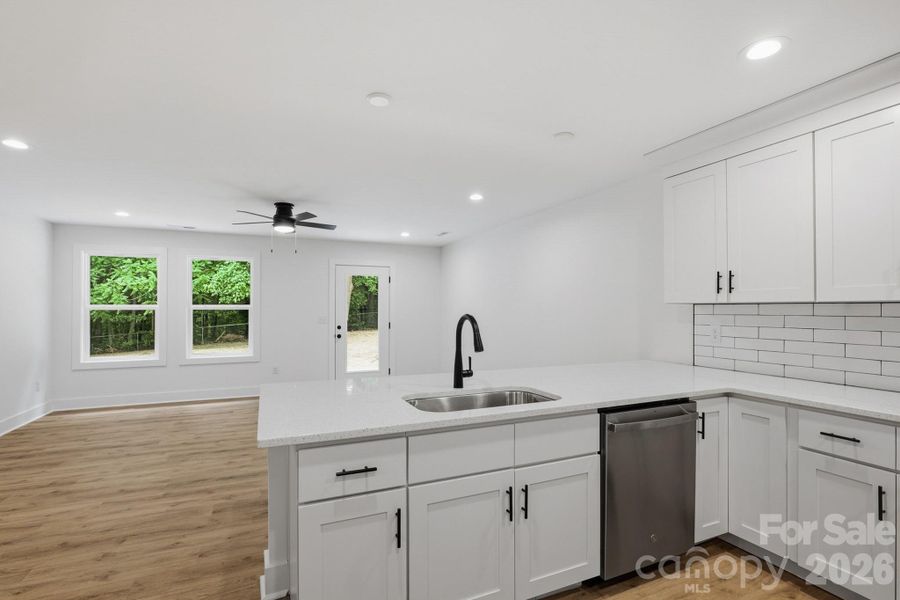 Furnished interior view inside a new home in , Statesville (Image 11).