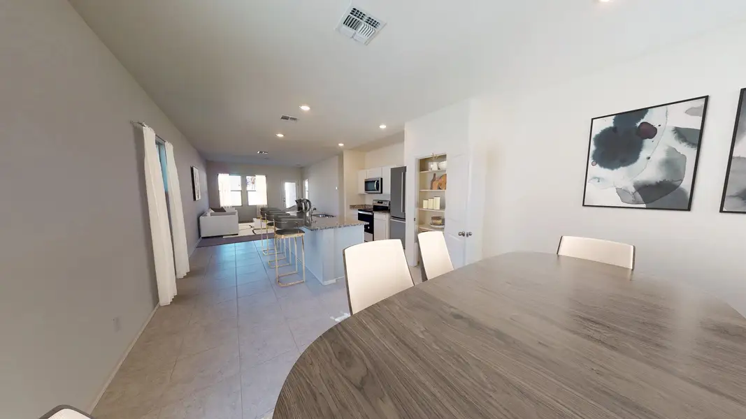 Representative furnished interior of a home built from the Sterling by Starlight Homes in Magma Ranch Vistas, Florence (Image 7).