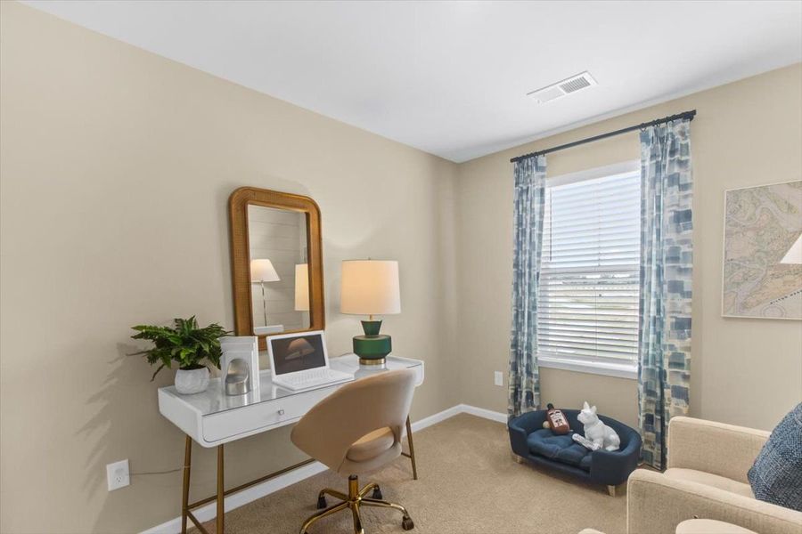 Furnished interior view inside a new home in Gardner Heights, Greer (Image 7). Furnished interior view inside a new home in Gardner Heights, Greer (Image 7).