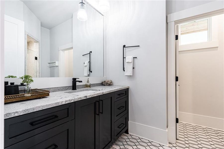 Furnished interior view inside a new home in , Marietta (Image 53).