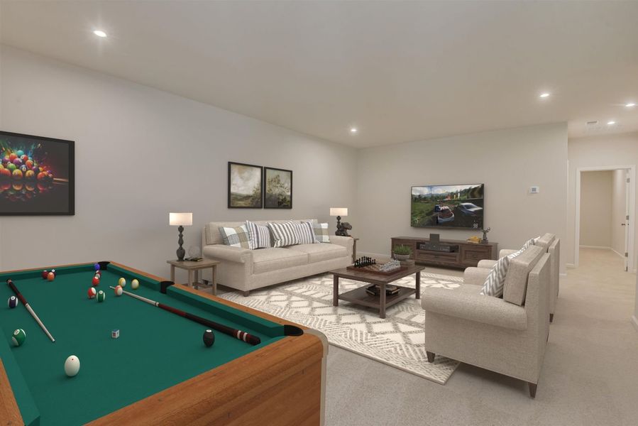 Representative furnished interior of a home built from the The Orchard by Stanley Martin Homes in Boykin Hills, Chapin (Image 17).