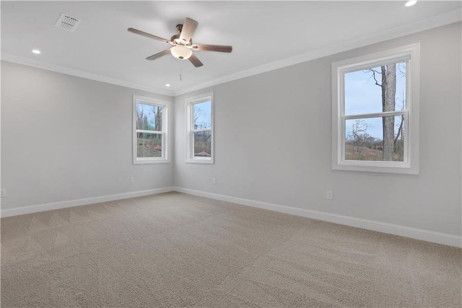 Spacious, unfurnished interior of a new home in Wisteria at GreenHouse, Marietta (Image 15). Spacious, unfurnished interior of a new home in Wisteria at GreenHouse, Marietta (Image 15).
