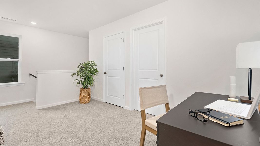 Furnished interior view inside a new home in Cline Village, Conover (Image 23).