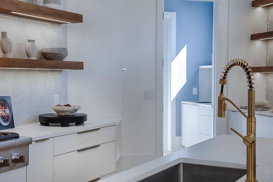 Close-up of interior finishes inside a home in , Wellington (Image 92).