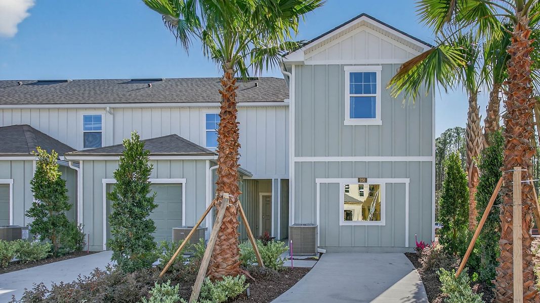 Representative exterior photo of a completed home built from the Baxter by D.R. Horton in Liberty Cove, Yulee, FL (Image 2).