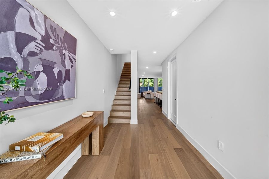 Furnished interior view inside a new home in , Miami (Image 6).