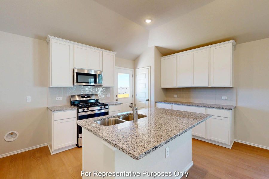 Furnished interior view inside a new home in Marble Creek Crossing, Austin (Image 3). Furnished interior view inside a new home in Marble Creek Crossing, Austin (Image 3).
