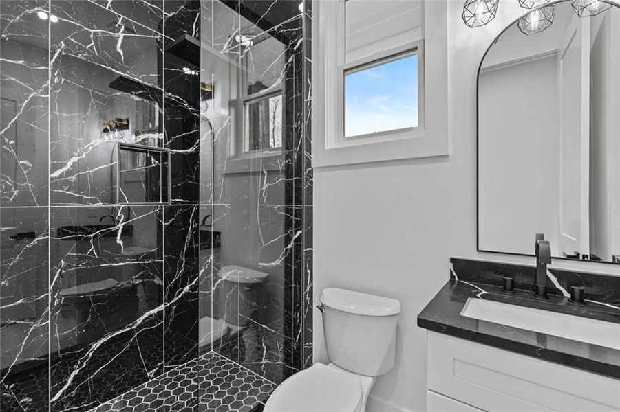 Furnished interior view inside a new home in , Bethlehem (Image 50).