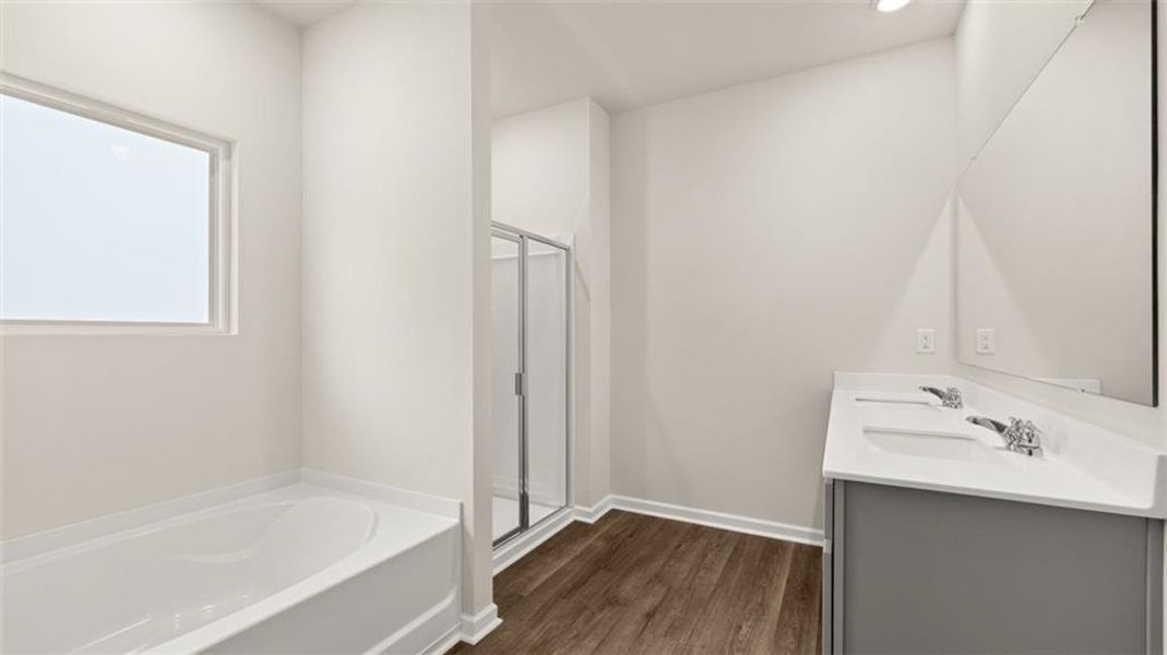 Furnished interior view inside a new home in WillowBrook, Winder (Image 5).