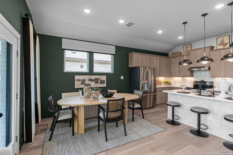 Furnished interior view inside a new home in Stillwater Ranch, San Antonio (Image 13).