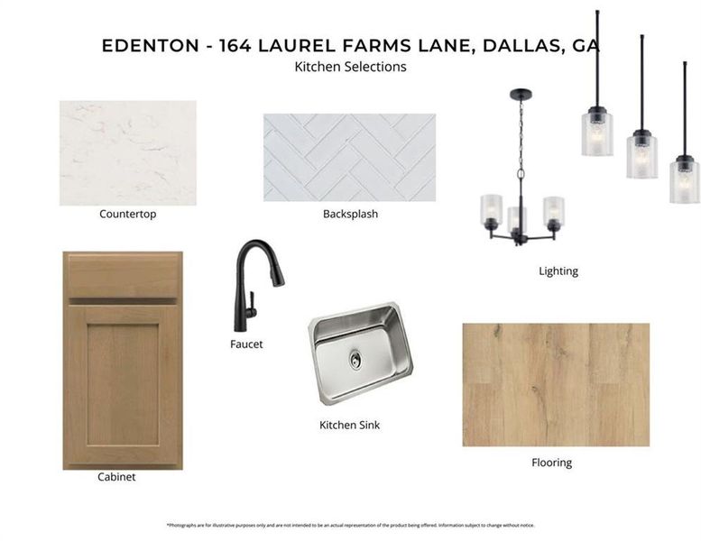 Sample of building materials used in homes in Laurel Farms, Dallas (Image 4).
