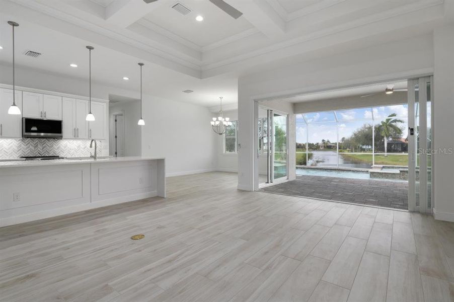Furnished interior view inside a new home in , Punta Gorda (Image 5).
