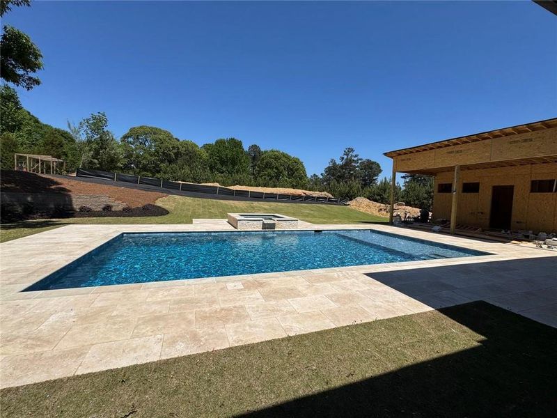 Exterior details and patio area of a home in , Buford (Image 20).