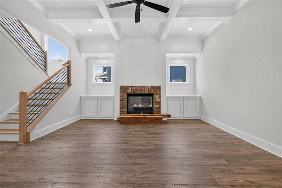 Spacious, unfurnished interior of a new home in , Flowery Branch (Image 59).