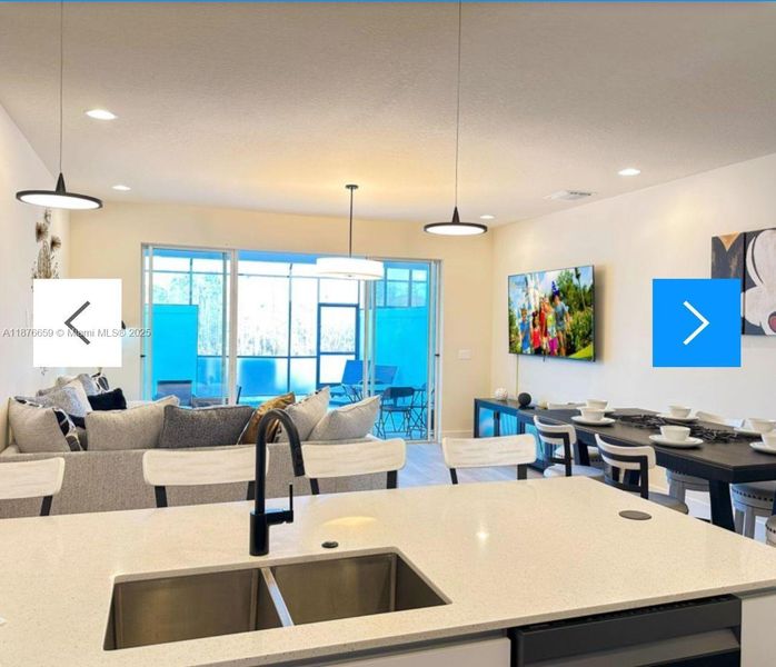 Furnished interior view inside a new home in , Clermont (Image 1). Furnished interior view inside a new home in , Clermont (Image 1).