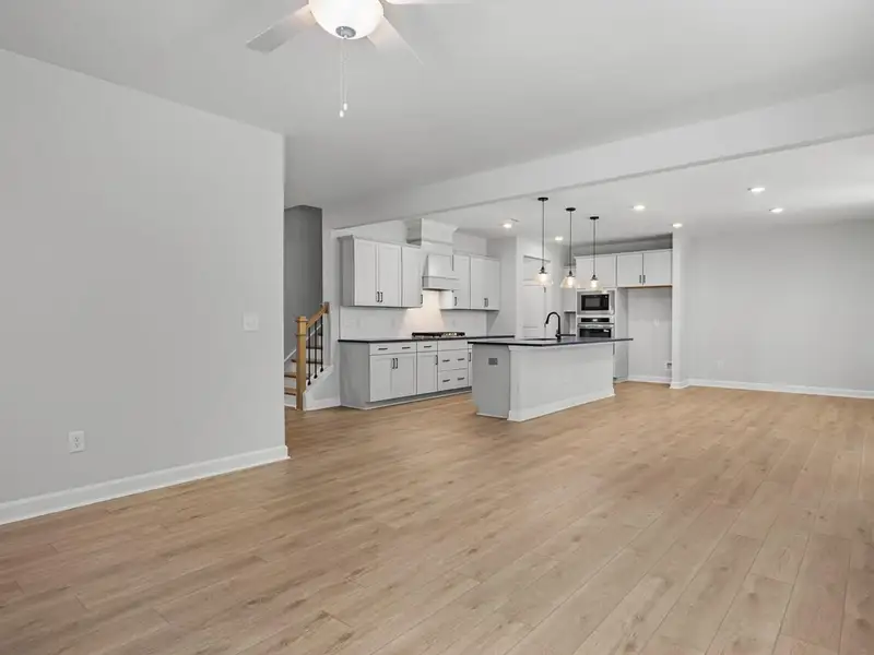 Spacious, unfurnished interior of a new home in Sage on North Main, Wake Forest (Image 19). Spacious, unfurnished interior of a new home in Sage on North Main, Wake Forest (Image 19).