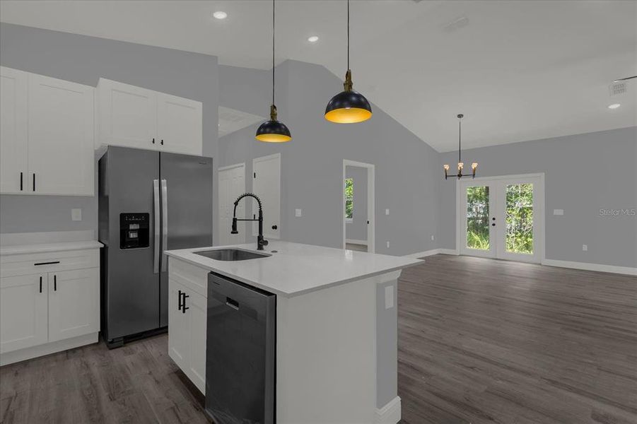 Furnished interior view inside a new home in , Deland (Image 6).