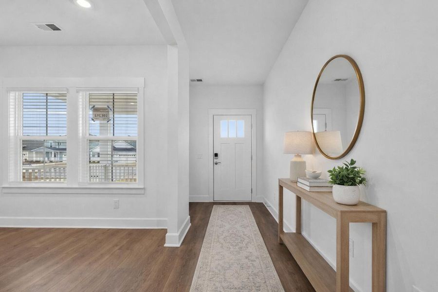 Furnished interior view inside a new home in , Summerville (Image 4). Furnished interior view inside a new home in , Summerville (Image 4).