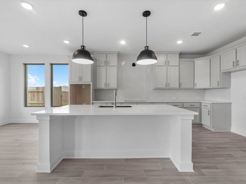 Furnished interior view inside a new home in Brookewater, Rosenberg (Image 5).