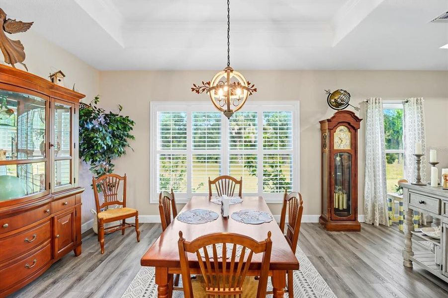 Furnished interior view inside a new home in , Inverness (Image 9).