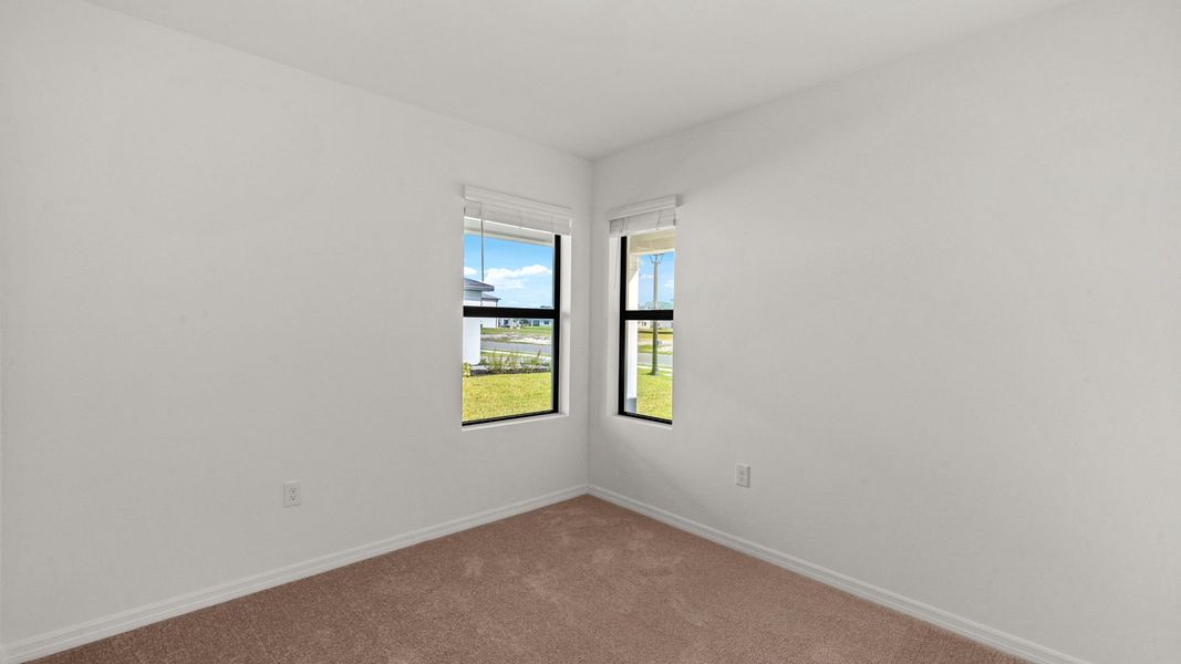 Spacious, unfurnished interior of a new home in Whispering Lakes, Lehigh Acres (Image 21). Spacious, unfurnished interior of a new home in Whispering Lakes, Lehigh Acres (Image 21).