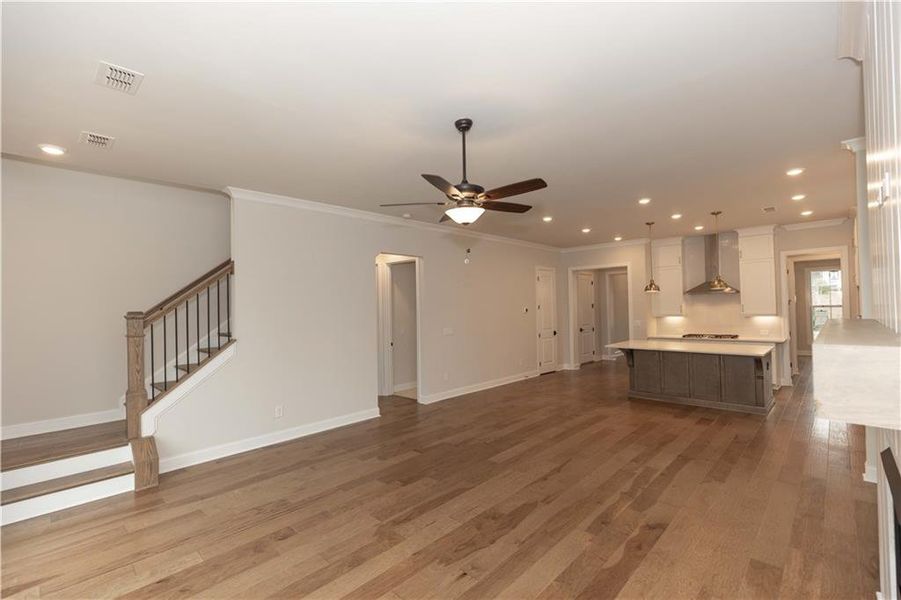 Spacious, unfurnished interior of a new home in Evanshire Single Family, Duluth (Image 21).