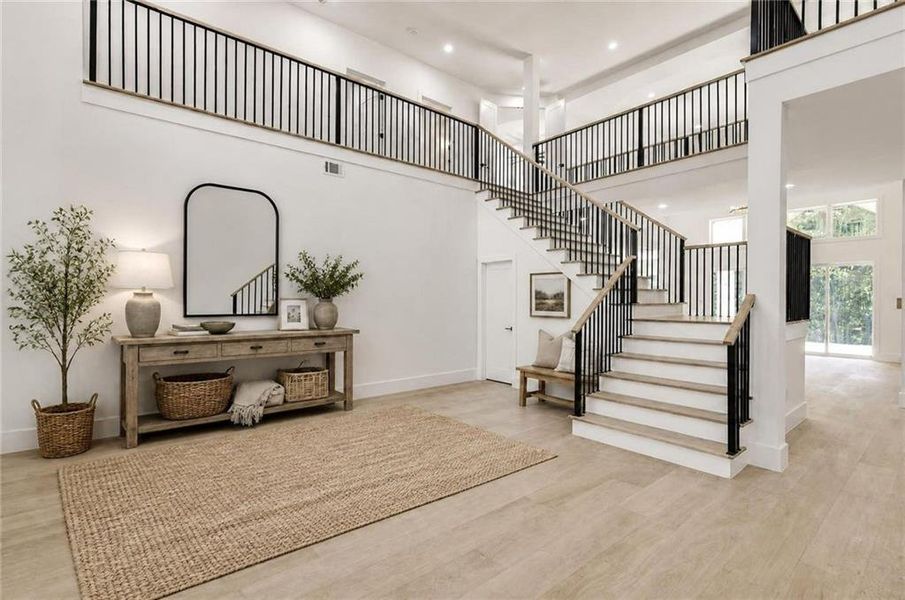 Furnished interior view inside a new home in , Gainesville (Image 38).