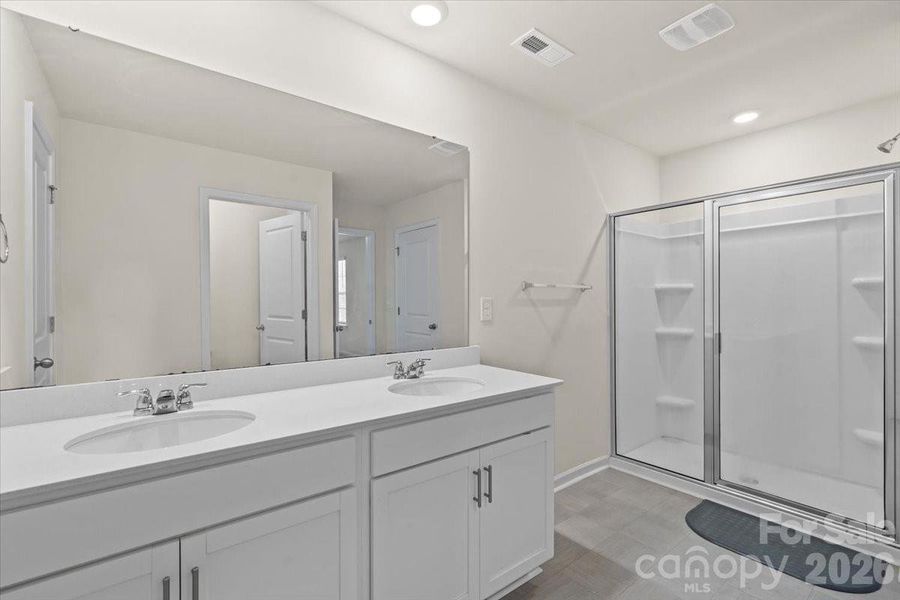 Furnished interior view inside a new home in , York (Image 10).