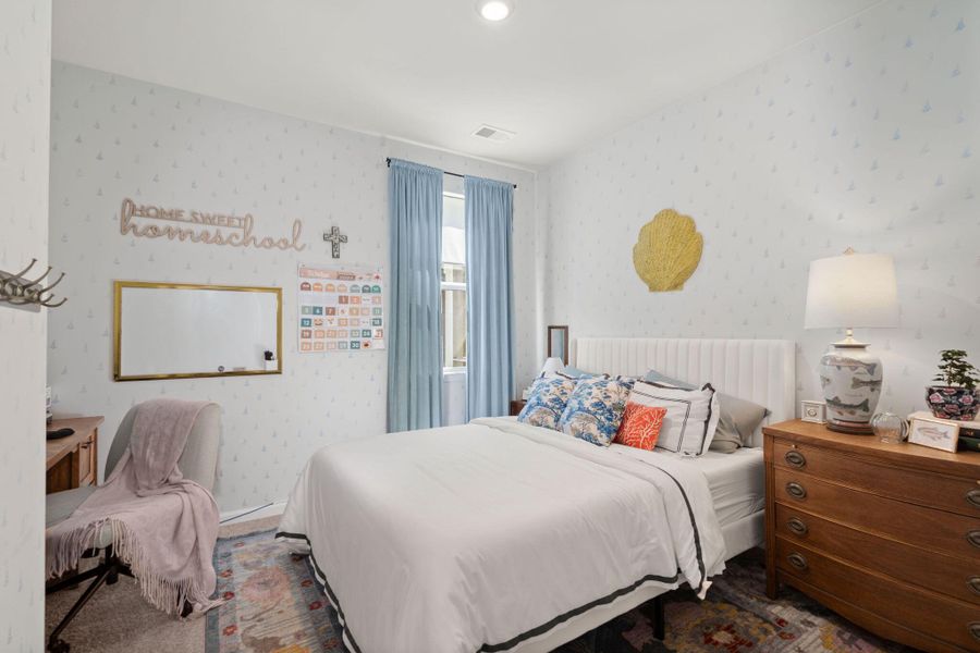 Furnished interior view inside a new home in The Ponds, Summerville (Image 24). Furnished interior view inside a new home in The Ponds, Summerville (Image 24).