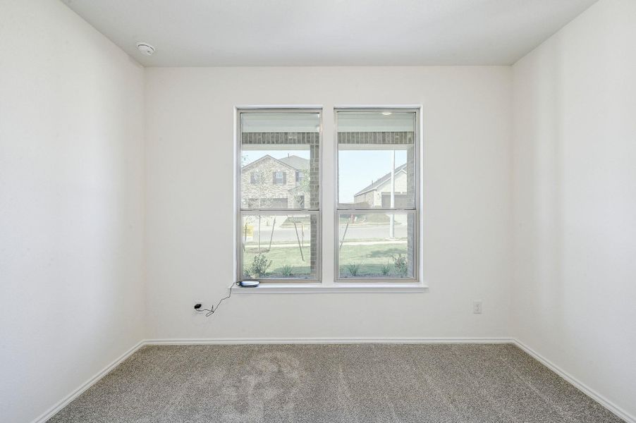 Spacious, unfurnished interior of a new home in Salerno - Classic Collection, Round Rock (Image 29). Spacious, unfurnished interior of a new home in Salerno - Classic Collection, Round Rock (Image 29).