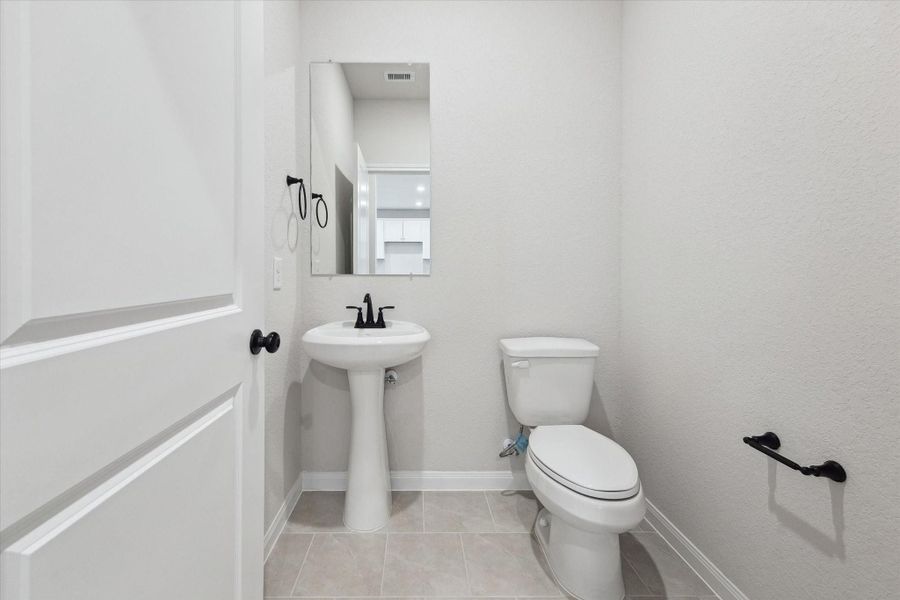 Furnished interior view inside a new home in Elyson, Katy (Image 7).