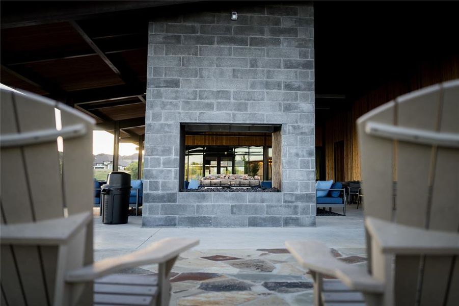 Exterior details and patio area of a home in Aspire at Reunion, Newark (Image 2). Exterior details and patio area of a home in Aspire at Reunion, Newark (Image 2).