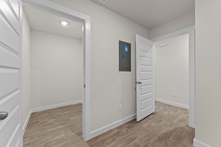 Spacious, unfurnished interior of a new home in Hartland Ranch, Lockhart (Image 30). Spacious, unfurnished interior of a new home in Hartland Ranch, Lockhart (Image 30).