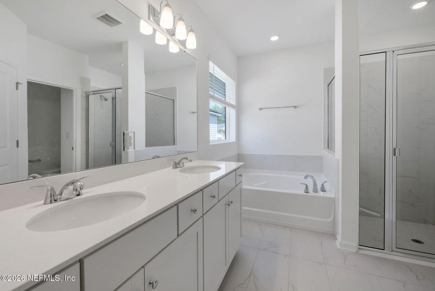 Furnished interior view inside a new home in Jennings Farm, Middleburg (Image 13).