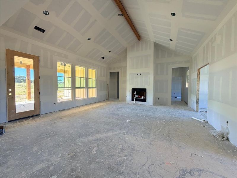 In-progress construction of a new home in Oak Water Ranch, Granbury, TX (Image 23). In-progress construction of a new home in Oak Water Ranch, Granbury, TX (Image 23).